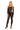 4862 - Roma Costume 1pc Multi Purpose Black Catsuit Bodysuit