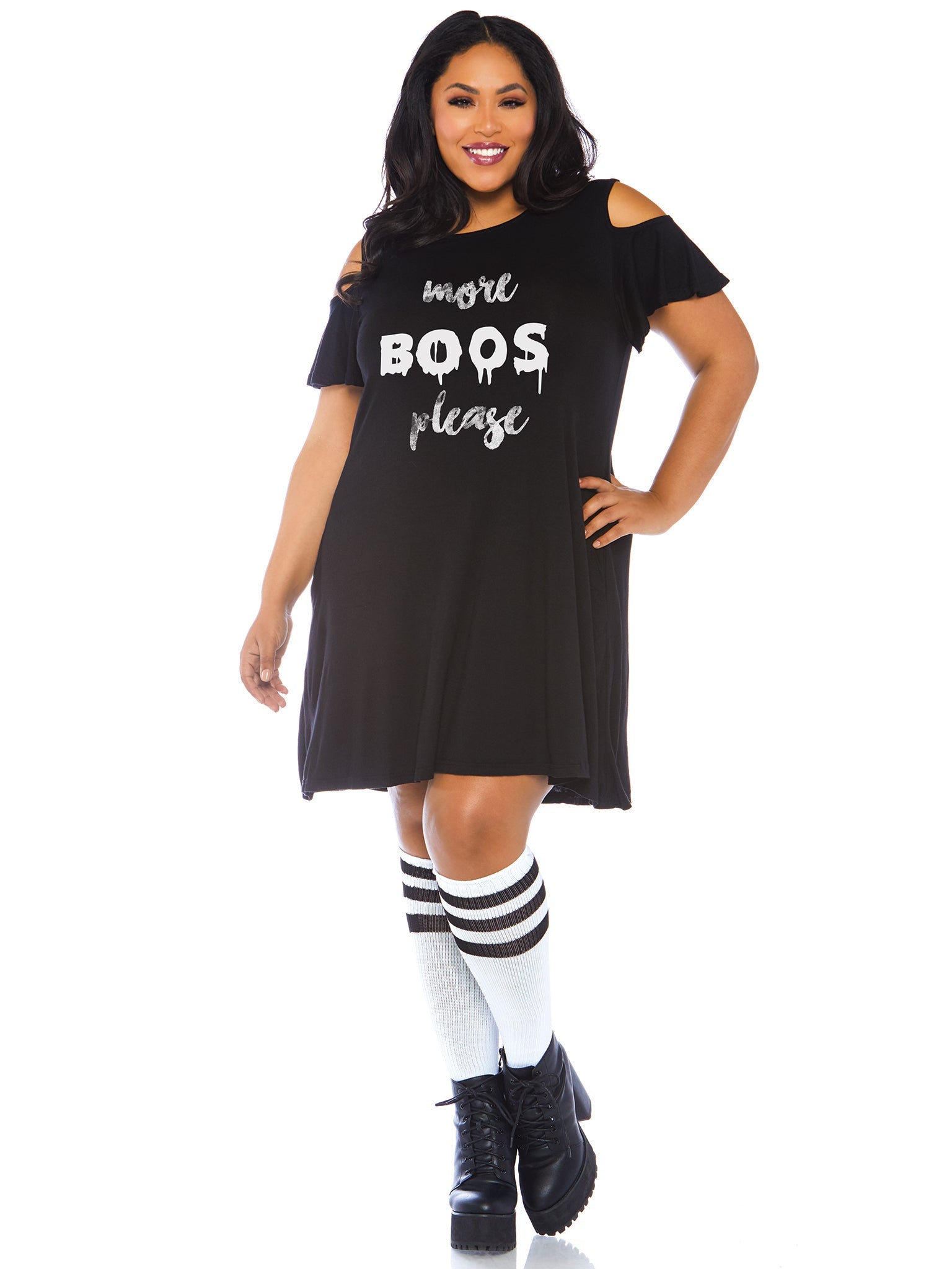 More Boos Jersey Dress with Pockets