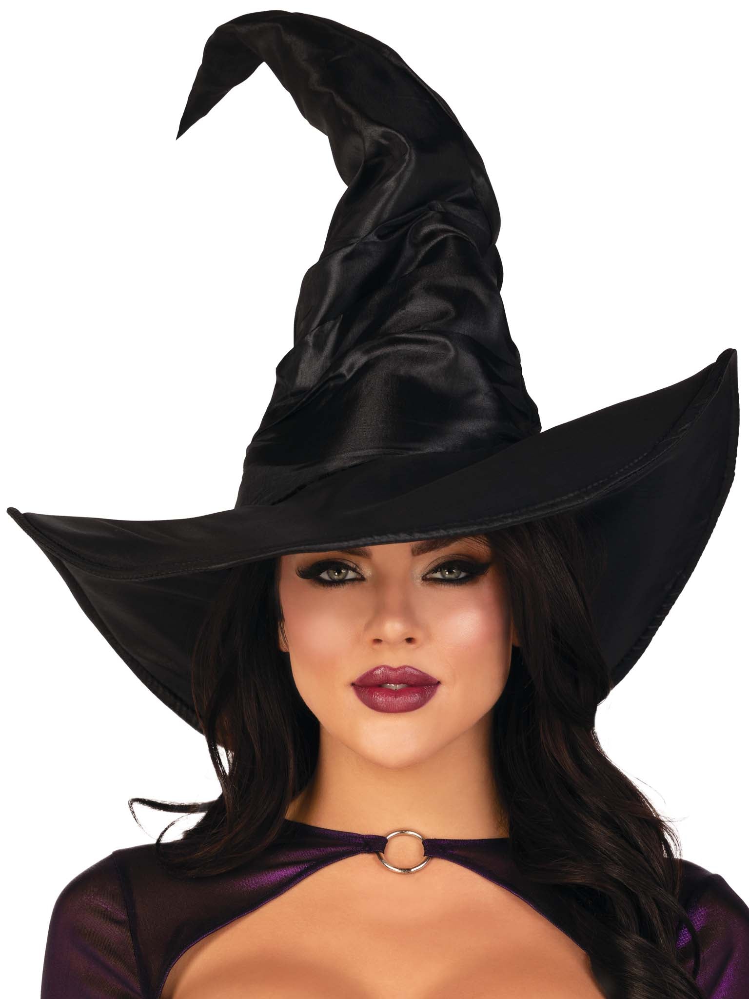 Large Ruched Witch Hat