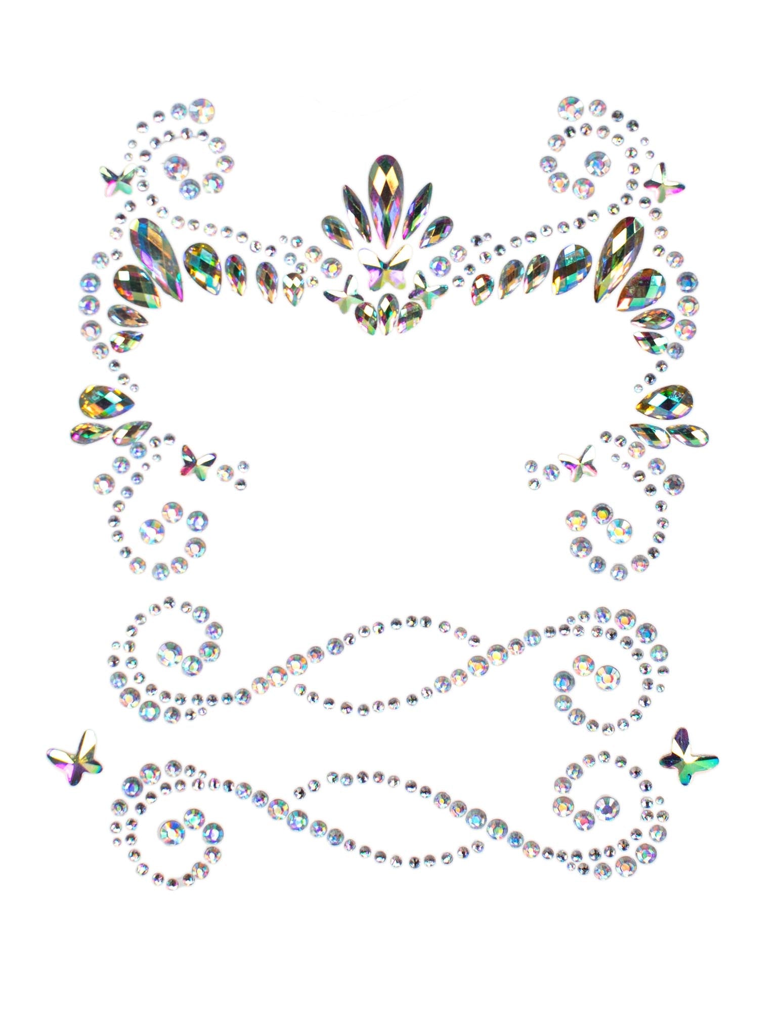 Pixie  Face Jewels Sticker