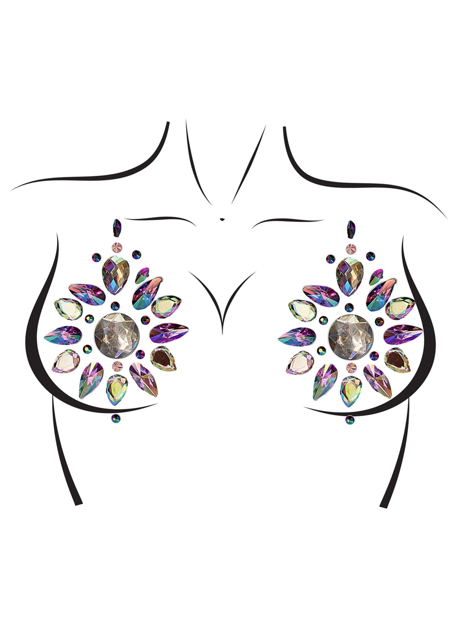 Cressida Jewels Sticker Nipple Pasties